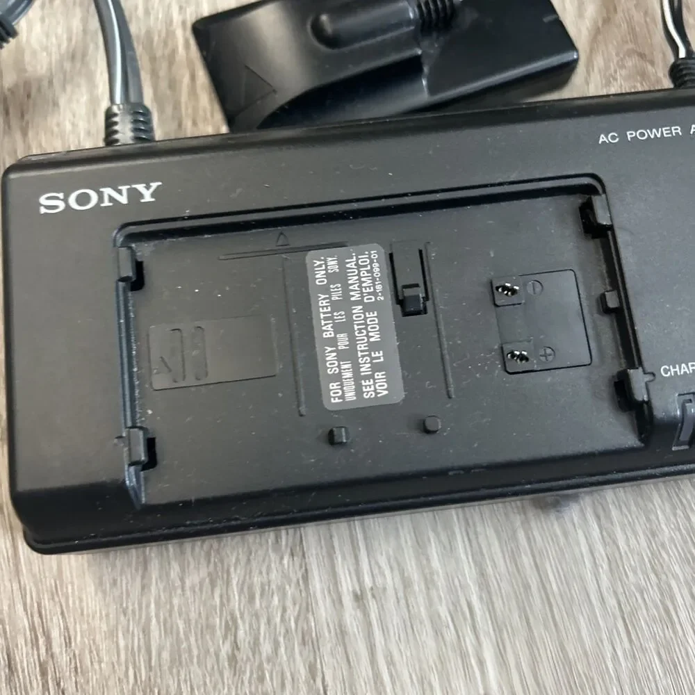 Sony AC-V35 Handycam AC Power Supply Adapter Charger Cord Video8 Hi8 Japan Works